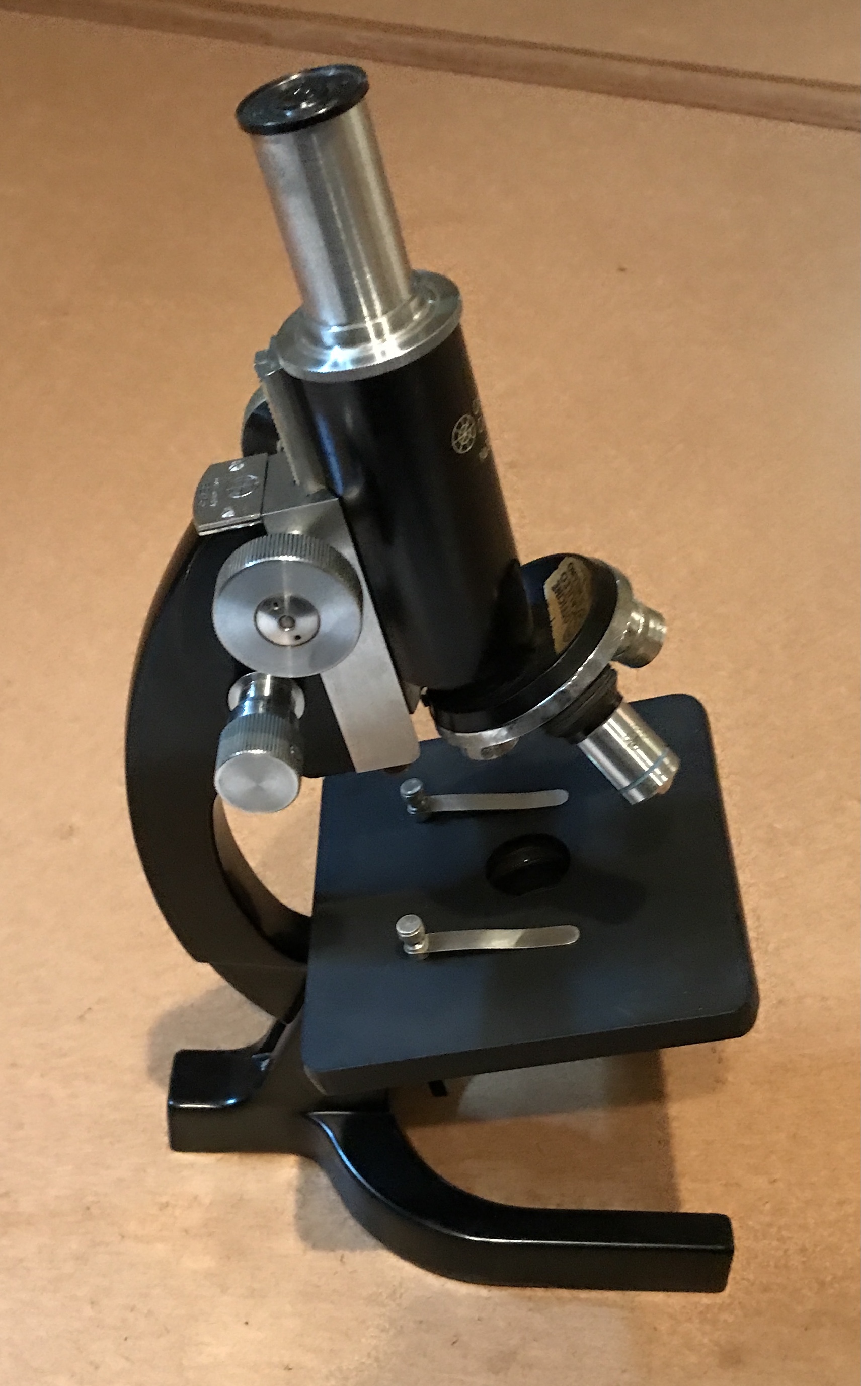 Third shot of the finished microscope restoration